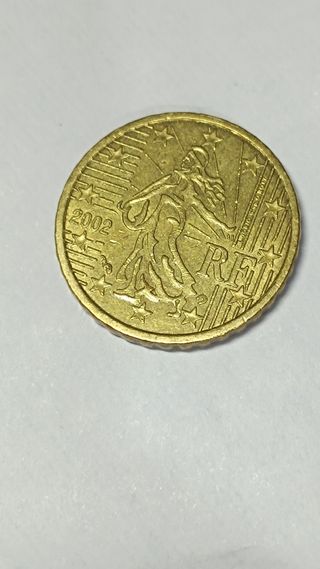 Moneda 10 céntimos 2002
