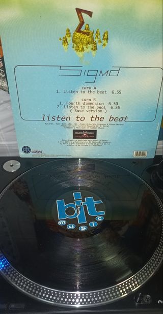 Vinilo Sigma - Listen to the Beat