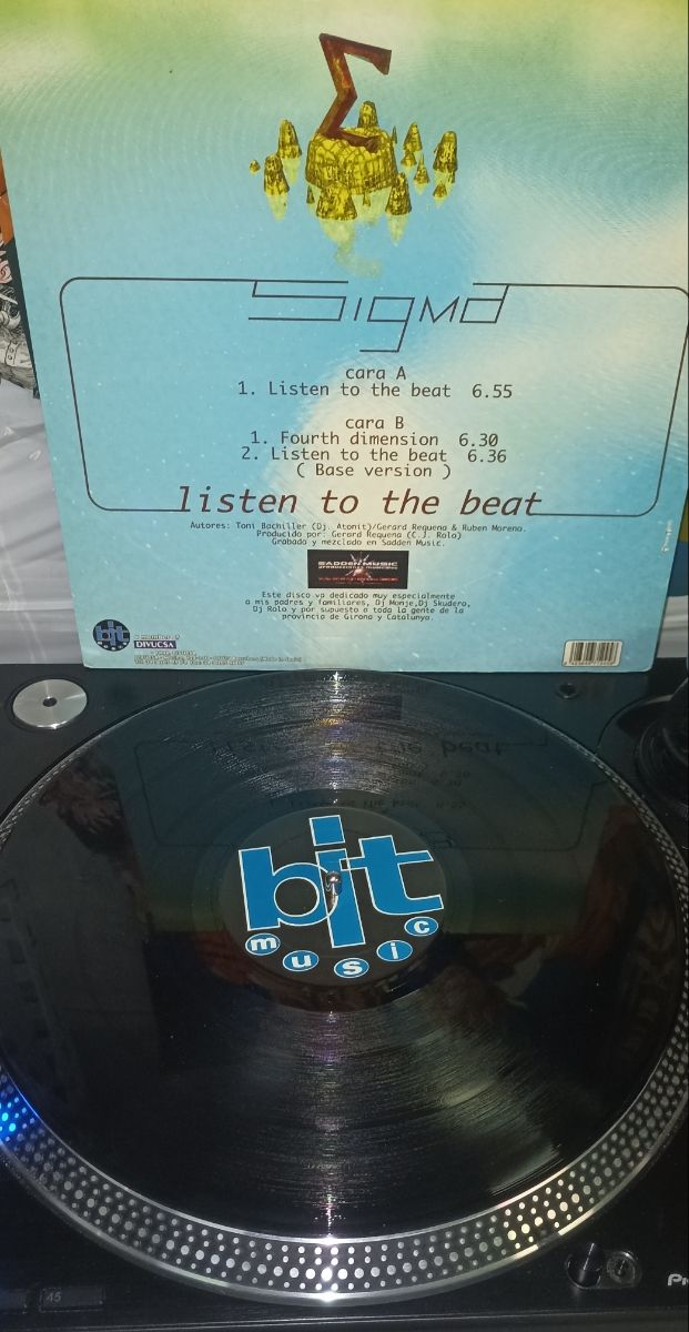 Vinilo Sigma - Listen to the Beat