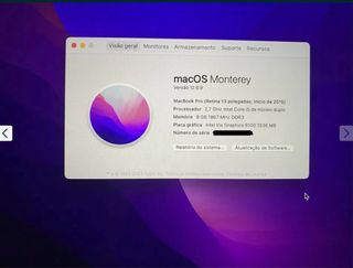 MacBook Pro 13 2015 Retina Prata