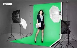 Kit Estúdio Fotográfico Completo Iluminação Fundos