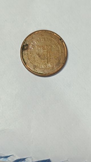 Moneda Portugal 1 céntimo 