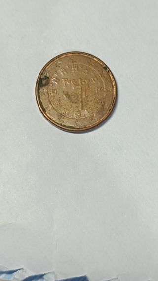 Moneda Portugal 1 céntimo 