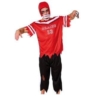 Disfraz Jugador Zombie Americano Adulto Talla S/M