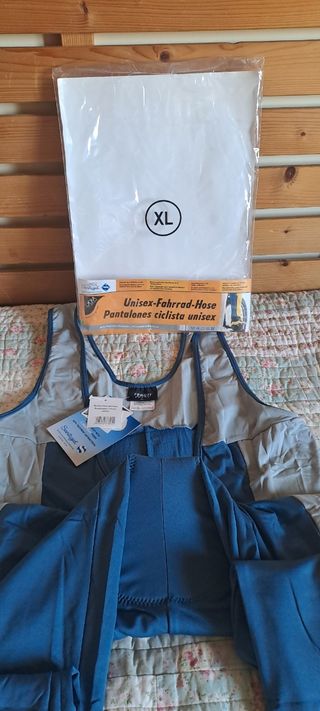Culotte ciclismo unisex con tirantes