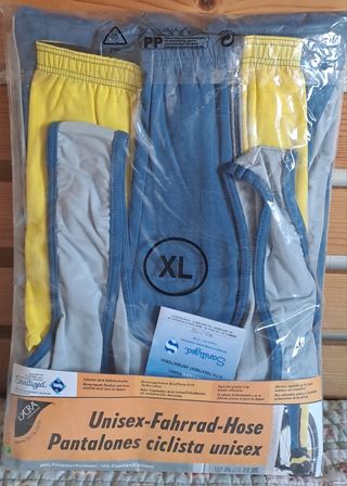 Culotte ciclismo unisex con tirantes