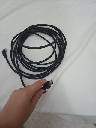 Cable Cargador tipo C Negro