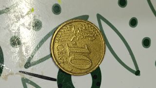 Moneda 10 céntimos 2002