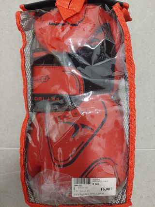 Guantes Cardiobox Domyos Rojos 8 OZ