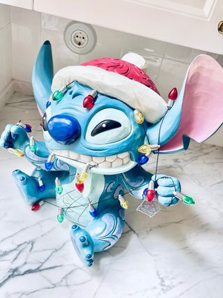 Figura Stitch Navidad Jim Shore Disney Traditions