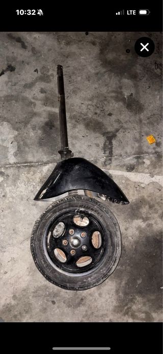 Horquilla Monobrazo Zip/Vespa