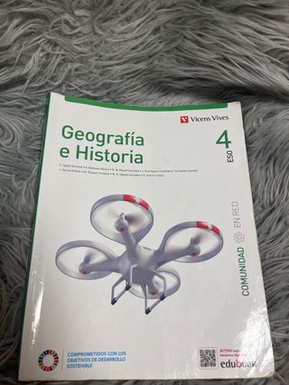 Libro Geografía e Historia 4 ESO Vicens Vives