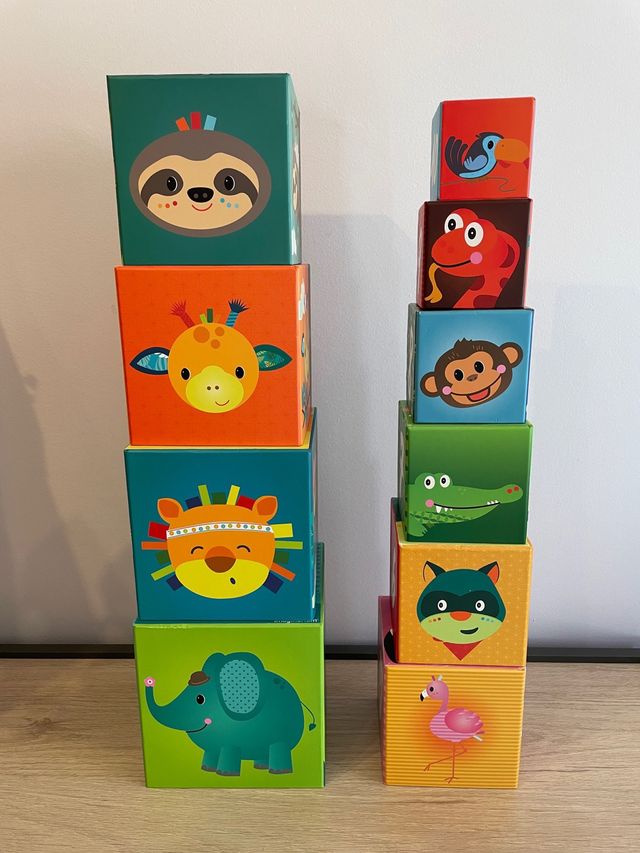 Cubos apilables números Imaginarium