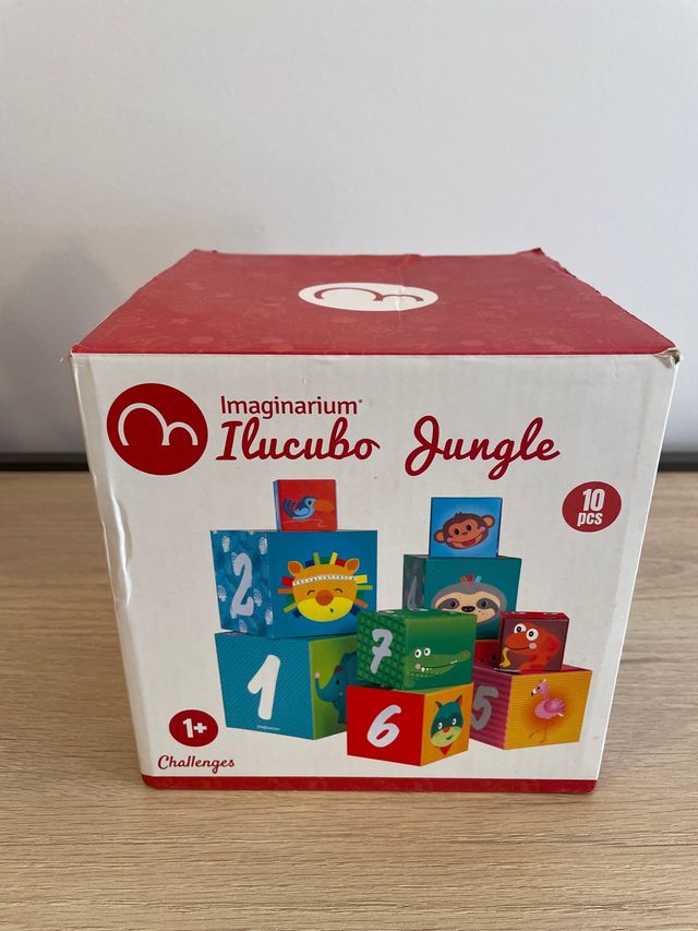 Cubos apilables números Imaginarium