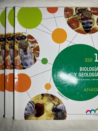 Biología y Geología 1ESO, Anaya