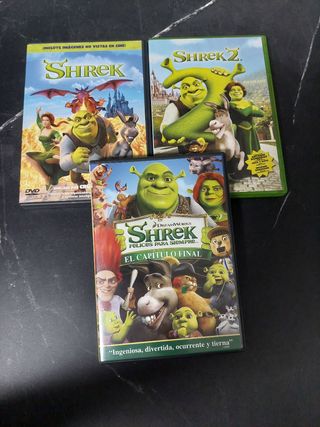 lote 3 Películas Shrek DVD