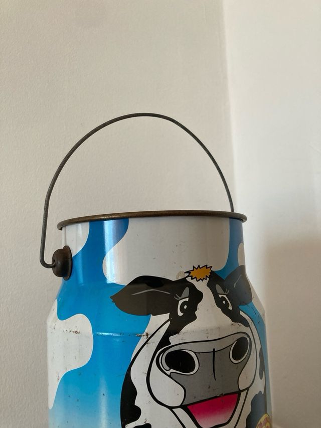 Lata Chupa Chups Vaca Milk Cow Lollipos Vintage