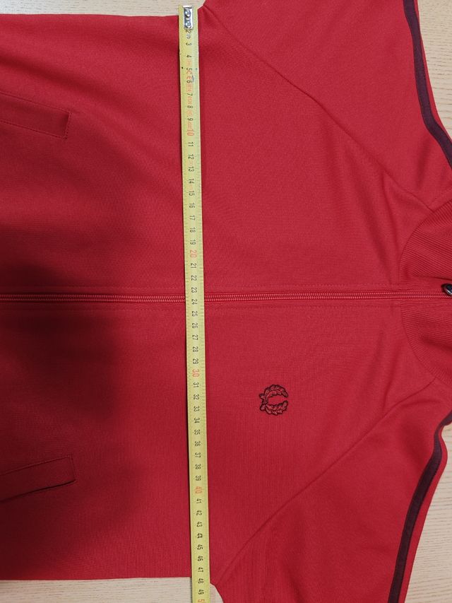 Sudadera cremallera Fred Perry - Talla S justa