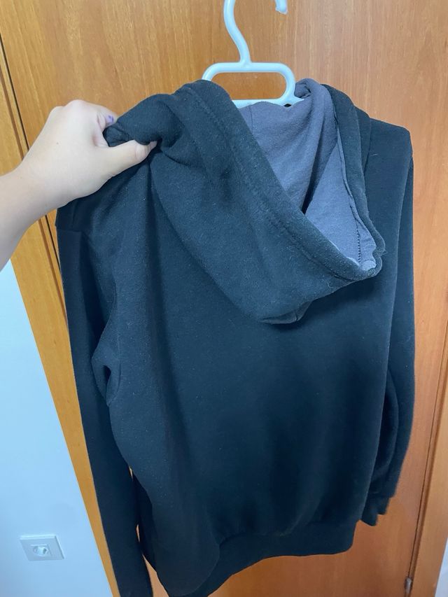 Sudadera McKenzie Negra con Cremallera