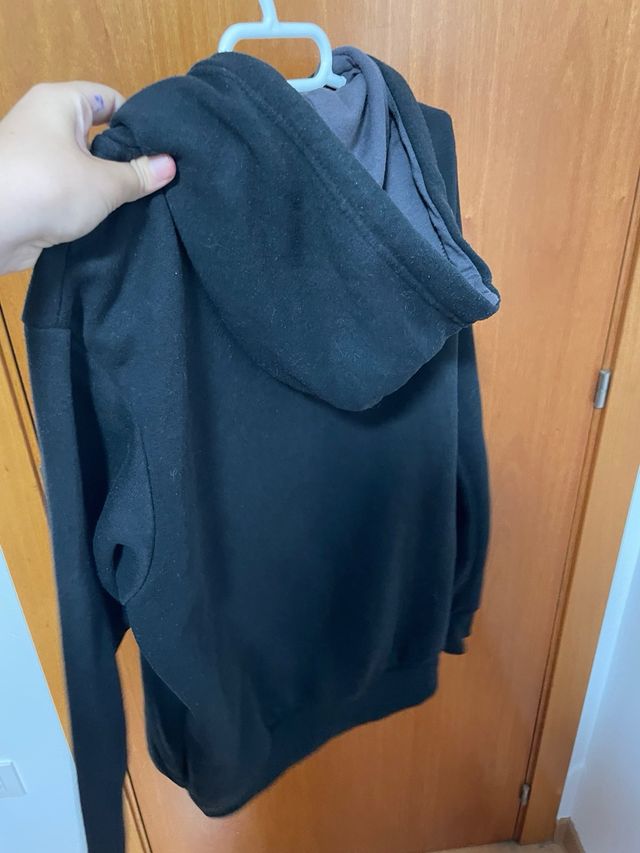 Sudadera McKenzie Negra con Cremallera