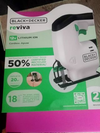 Sierra de calar Black+Decker Reviva 12V