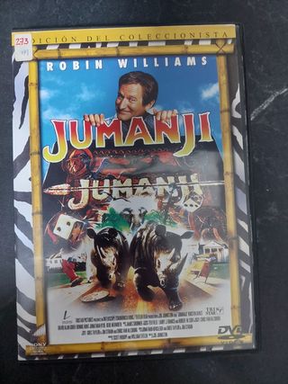 DVD Jumanji Película Aventura Fantasía Español