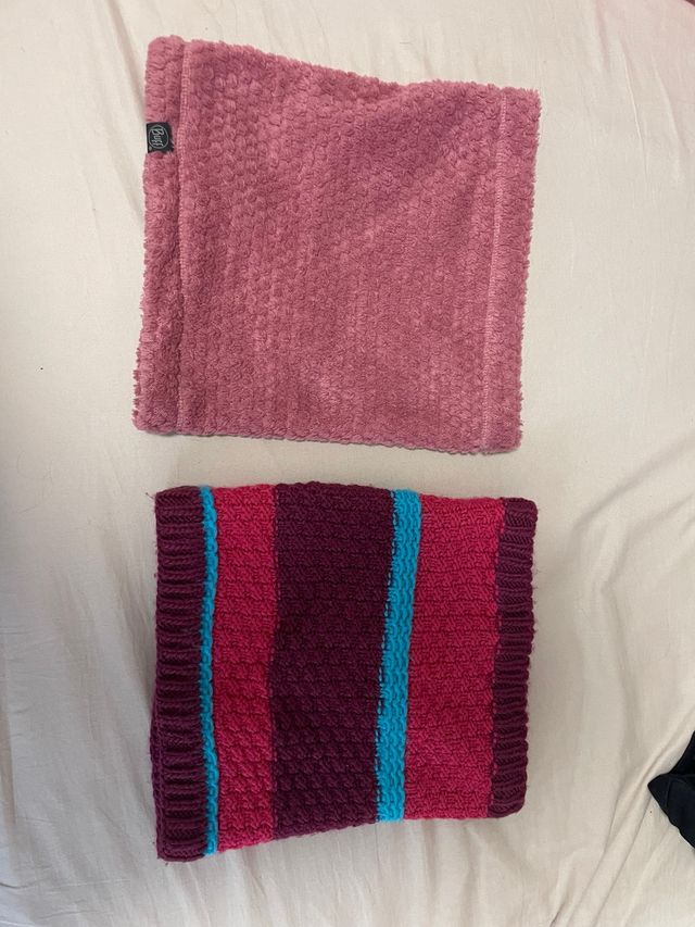 Buffs rosas y multicolor