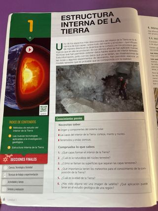 Libro Biología y Geología 1°Bachillerato Oxford