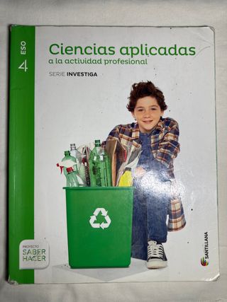 Ciencias Aplicadas 4 ESO Santillana