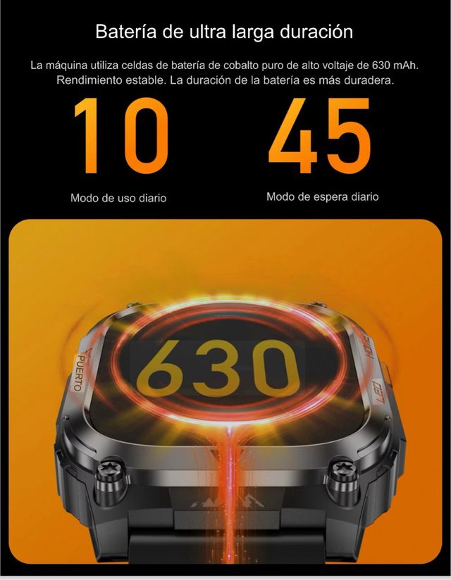 Reloj Inteligente hombre SmartWatch mujer QX18 GPS