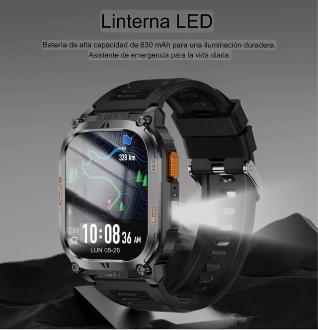 Reloj Inteligente hombre SmartWatch mujer QX18 GPS