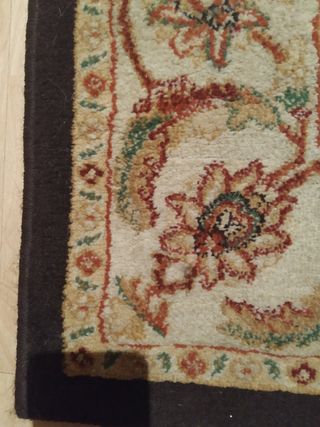 Alfombra con Diseño Floral