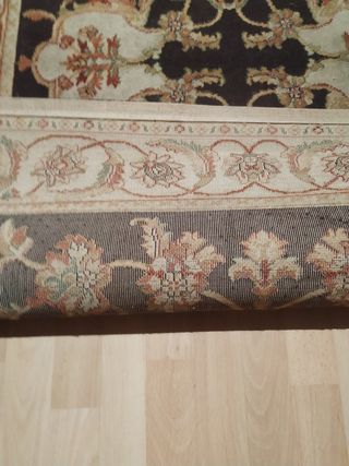 Alfombra con Diseño Floral