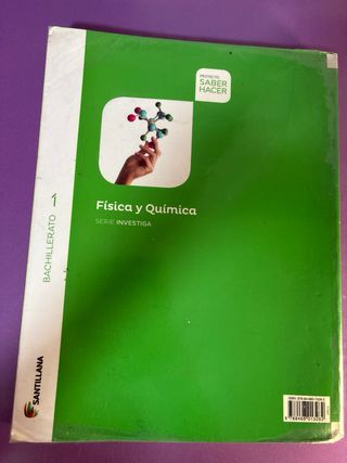Libro Fisica y Química 1ºBachillerato