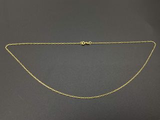 cadena oro 18k 24cm