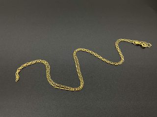 cadena oro 18k 24cm