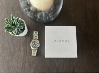 Reloj Viceroy Negro y Plateado