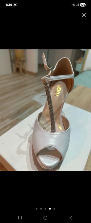 Zapatos Lodi Novia Talla 38 Sin Estrenar