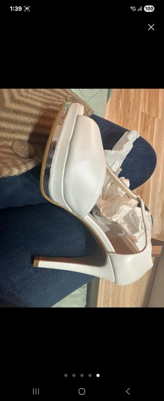 Zapatos Lodi Novia Talla 38 Sin Estrenar