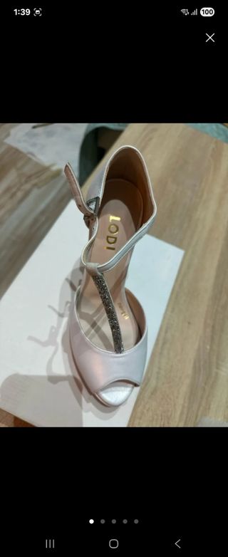 Zapatos Lodi Novia Talla 38 Sin Estrenar