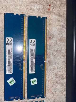 2x Ramaxel 8GB DDR4 PC4-2666V Módulos de Memoria R