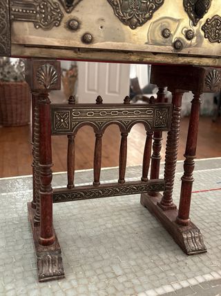 Bargueño de plata antiguo