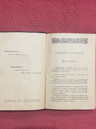 Libro religioso - Devocionario manual