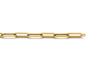 pulsera oro 18k con piedra con circonita