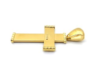 crucifijo oro 18k