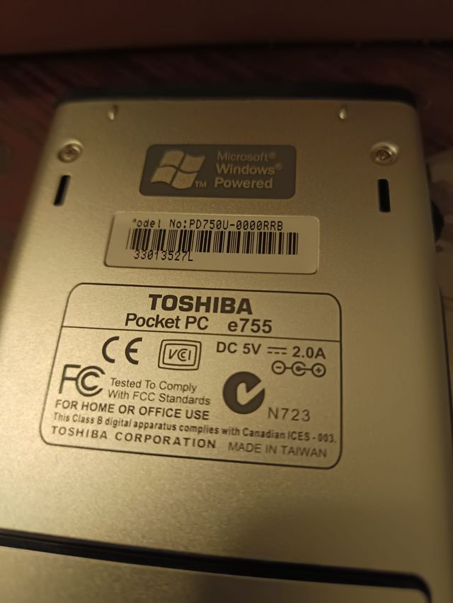 Toshiba e755 Pocket