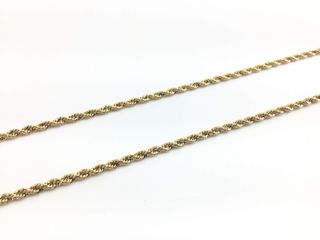 cadena oro 18k 32cm