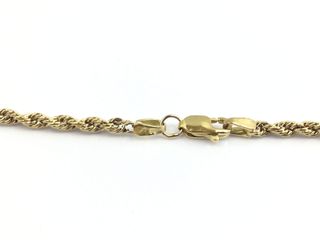 cadena oro 18k 32cm