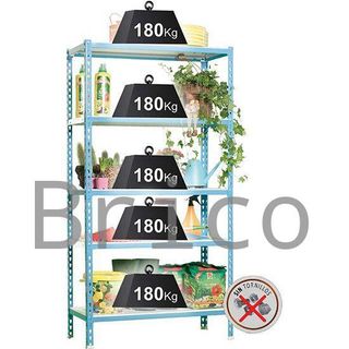 Estantería Metálica 1800x900x400 mm - 900 Kg