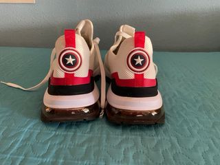 Zapatillas Marvel Blancas y Rojas